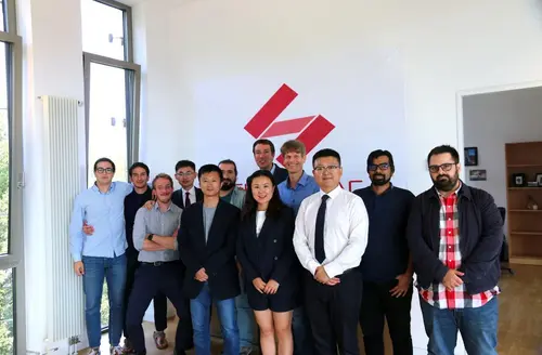 Chairman VERTEX visited the headquarter of Sharemac in Germany to discuss the development prospect and cooperation opportunities of online leasing platform for construction machinery