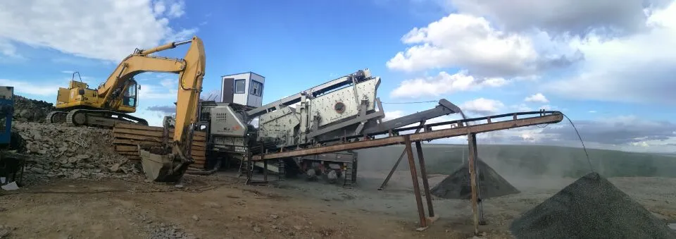 VCI Crawler Mobile Impact Crusher